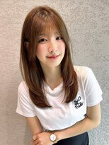 ロンド アンブル 四条烏丸(Lond ambre) シースルーバングとレイヤーカットで大人の魅力が引き立つ