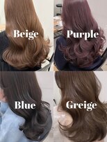 フォンズ(FONS)&nbsp;透明感艶カラー＊表参道ミルクティーベージュグレージュカラー