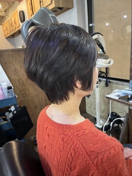 ロッソバイアルター 鎌取(ROSSO by aL-ter) イメチェン/ハッシュカット/フルバング/REDブラウン/鎌取/中山実