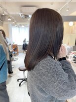 キャンバス バイ ネオリーブ 横浜西口(Canvas by neo.)&nbsp;ブリーチなし グレージュ 赤みけし【miku】