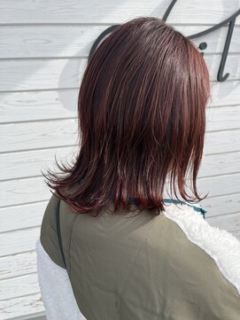 チル(Chill) ピンクブラウンカラー