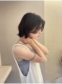 ボブ/ミニボブ/顔周りレイヤーカット/ショートボブ/外はねボブ