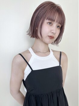 トーチ(torch)の写真/ケアブリーチでインナーカラーやハイライトもダメージ98%減！艶と透明感ある仕上がりならお任せください♪