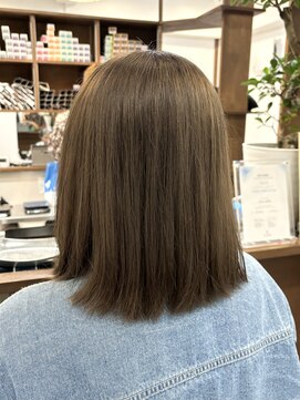 ルイ(ROUIS produced by LUCK 津田沼) ROUIS 津田沼 透明感グレージュ