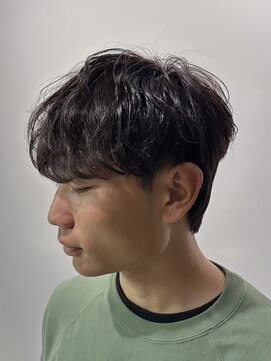 ヘアーメイク ネイキッド(Hair make Naked) 【襟足刈り上げない】無造作パーマ