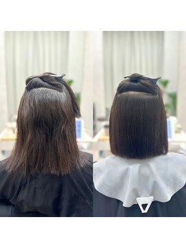 シンズ 銀座(sins) 乾かすだけの簡単スタイリングボブ[30代40代50代60代]