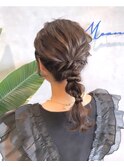  Moana【川口】#ヘアセット#ヘアアレンジ#ベージュ#暖色カラー