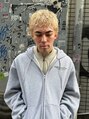 チクロヘアー(Ticro hair) bleach color/cut short wolf  KAITO