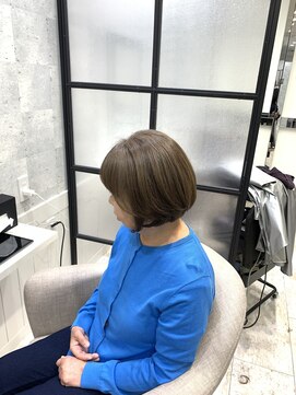 イーズ バイ インス(Yeeee.s by INCE) 白髪ぼかし/白髪改善カラー/ショート/透明感カラー/脱白髪染め