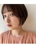 好印象☆丸み可愛いショート