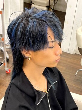 ヘアアンドビューティ ガーデン ベルモール店(HAIR AND BEAUTY GARDEN) メンズ波巻きスパイラルパーマシャドウパーマツイストパーマ緩め