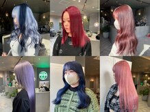 レオクマサク(REOKUMA saku)の雰囲気（デザインカラー/デザインカット/バレイヤージュ/シャドウルーツ）