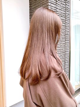 セイドット リー(Say. Ree) Say.ロングレイヤーアッシュベージュミルクティーベージュ表参道