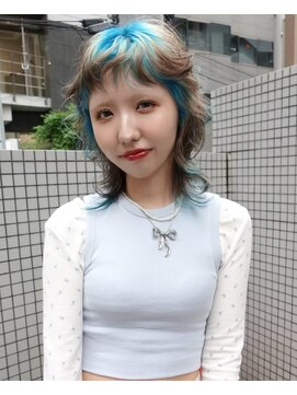 レコ 渋谷(LECO) デザインルーツカラーレイヤーカット