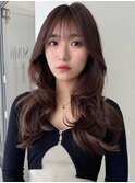 イメチェン/フェミニンロング/似合わせカット/美髪/ワイドバング