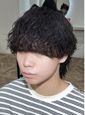 名古屋/メンズカット/メンズパーマ/眉毛/波巻きスパイラル