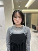 切りっぱなしボブ/ボブ