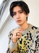 メンズヘアムニ 恵比寿(Men’s hair MUNi) 爽やかマッシュショートセンターパート ツーブロック 王道