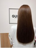艶が続くストレートロング