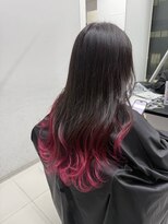 シエスタ バイ アンブルリュクス(siesta by amble luxe)&nbsp;グラデーションレッドピンク