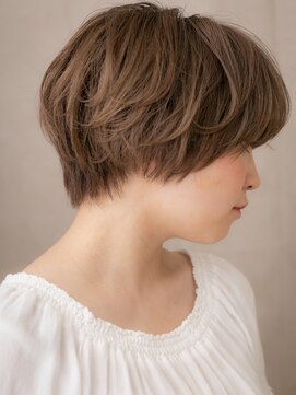 カバーヘアアンドスパ ブリス 浦和(COVER HAIR&SPA bliss) ウォームブラウン似合わせカットマッシュショートX浦和10代20代
