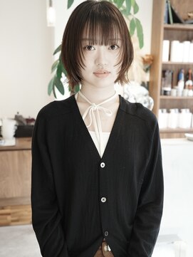 ウィム(wim) " レイヤーボブ "/顔周りレイヤー/レイヤー/フェイスレイヤー