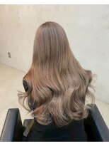 リコヘアー(LiCO HAIR)&nbsp;那覇/イメチェン/ピンクベージュ/アンブレラカラー/前髪