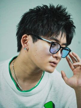 オーシャントーキョー 大阪(OCEAN TOKYO) ベリショスパイキーショートべリーショートアップバングメンズ