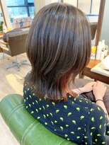 マリアバイアフロート(Maria by AFLOAT)&nbsp;【山田】お客様スタイル☆インナーカラーウルフくびれレイヤー