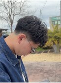 香川ツイストパーマメンズパーマメンズショート高松