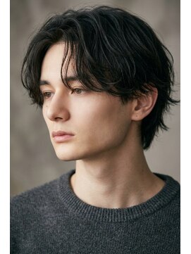 テラス 箕面萱野(Terrace) 流行 モテ髪 イケメン 束感 ナチュラルスマートセンター分け