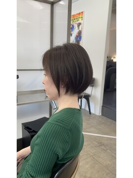 スクエアペア(SQUARE PAIR) ショートボブ 縮毛矯正 30代40代50代