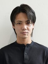 ログ(LOG)&nbsp;センターパート 前髪シースルー メンズ 高松