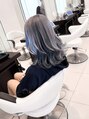 アース 甲府昭和店(EARTH) シルバーグレージュ色落ちまで楽しめるデザイン♪