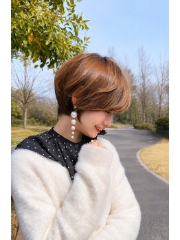 ラフィン(Raffin)の写真/朝がラクになる、大人女性の美シルエットショート。