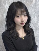 アンジェロ カリノ(Angelo Carino)&nbsp;暗髪/黒髪スタイル/韓国ヘア/巻き髪/韓国風