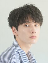 フィフス 大分(fifth)&nbsp;大分シャドウパーマメンズカットラウンドマッシュツーブロック