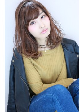 マリアバイアフロート(Maria by AFLOAT) 【Maria by afloat】ノームコアうぶバングアンニュイセミロング