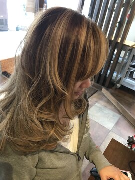 バランス ウィズ ケーズヘアー(VALANCE with k's hair) グラデーションカラー