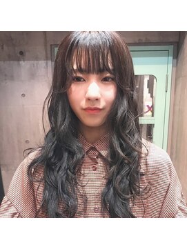 インク 渋谷(INK.) 韓国風/フェザーバング/ウルフカット/グラデハイライト[渋谷]