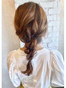 ベルビアンカ(Belle BIANCA) Belle BIANCA ナチュラルライトブラウン/ルーズアップ by Yukiho