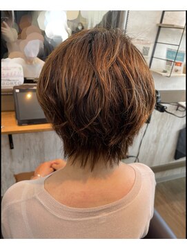 ヘアーリゾートガーデンバイトロント 船橋法典店(Hair Resort Garden by Toronto) ニュアンスショート【船橋、西船橋、市川大野、新船橋、塚田】