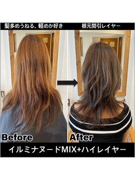 シェリル 名取美田園店(Cheryl) ハイレイヤースタイル