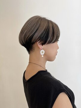 キングダム 元町店(KINGDOM) KINGDOM元町/アンブレラカラー/刈り上げショート