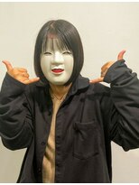 コマ(coma)&nbsp;【coma中野】黒髪でも軽やかシースルーボブ