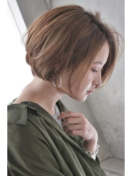 スナッグルサロン(SNUGGLE SALON) ショートボブ/グレージュカラー/20代30代40代/大人かわいい/練馬