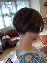 リュクスフォーヘアー(LUXE.for.hair) 刈り上げハンサムショート/ステップボーンカット/滝本
