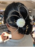 卒業式ヘアセット