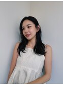 透明感カラー×レイヤーたっぷりロング