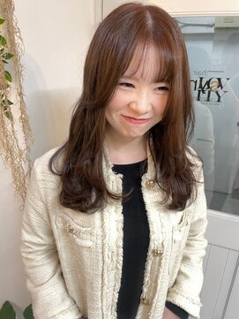 シンク オモテサンドウ(sync omotesando) ミルキーブラウンレイヤーカット